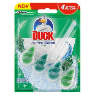 Duck Toilet Clean Active Rim Block Pine 1 x 35Gr