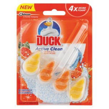 Duck Toilet Clean Active Rim Block Trop Shine 1 x 35Gr