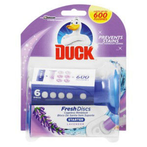 Duck Toilet Fresh Discs  Lavender 1 x 0Ea