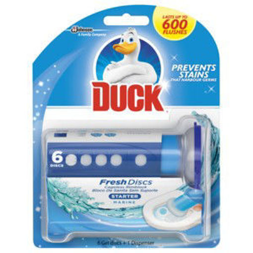 Duck Toilet Fresh Discs  Marine 1 x 0Ea