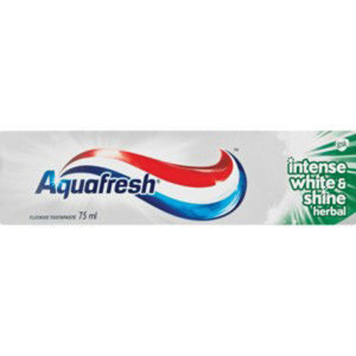 Aquafresh Toothpaste White & Shiny Int Herb 1 x 75Ml