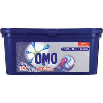 Omo Wash Capsules Auto 1 x 24`s