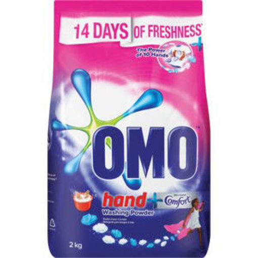 Omo Wash Powder Hand Comfort 1 x 2Kg