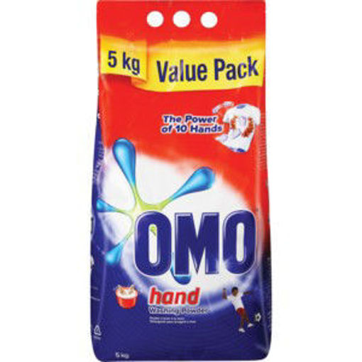 Omo Wash Powder Hand Regular 1 x 5Kg