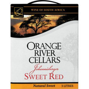 Orange River Cellars Wine Red Jhb Red 1 x 3L