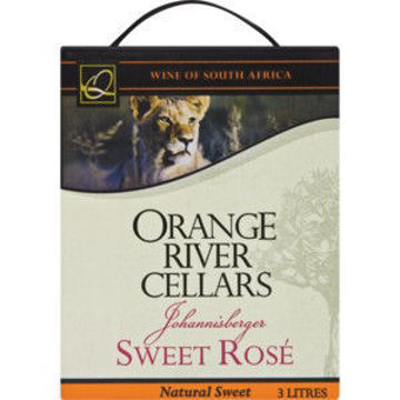 Orange River Cellars Wine Rose Jhb 1 x 3L