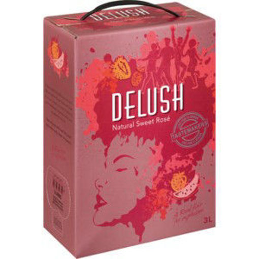 Delush Wine Rose Sweet Natural . 1 x 3L