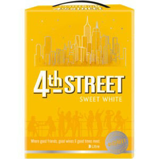 4th Street Wine White Sweet Natural 1 x 3L