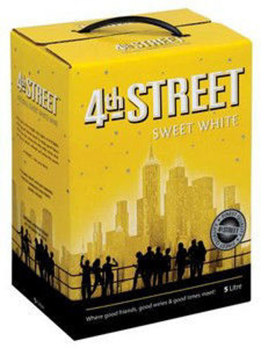 4th Street Wine White Sweet Natural 1 x 5L