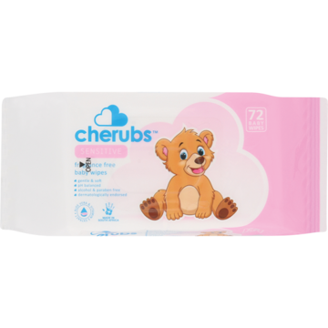 Picture of CHERUBS Discontinued Baby Wipes Sensitive