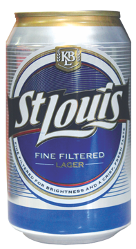 Picture of St Louis Beer Lager Can 330Ml x 6