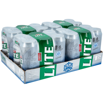 Castle Lite Beer Can 24 x 500Ml