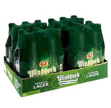 Windhoek Beer Lager Nrb 330ml x 24