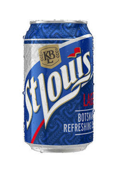 St Louis Beer Lager Can 330ml