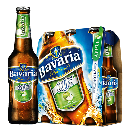 Bavaria Beer Non Alcholic NRB Apple 24 x 330ml