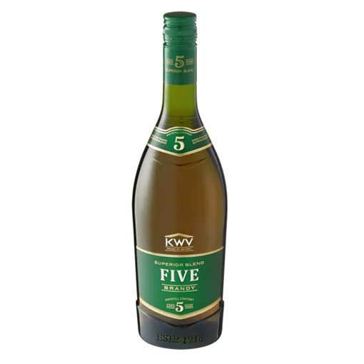 KWV Brandy 5 Year 1 x 750Ml