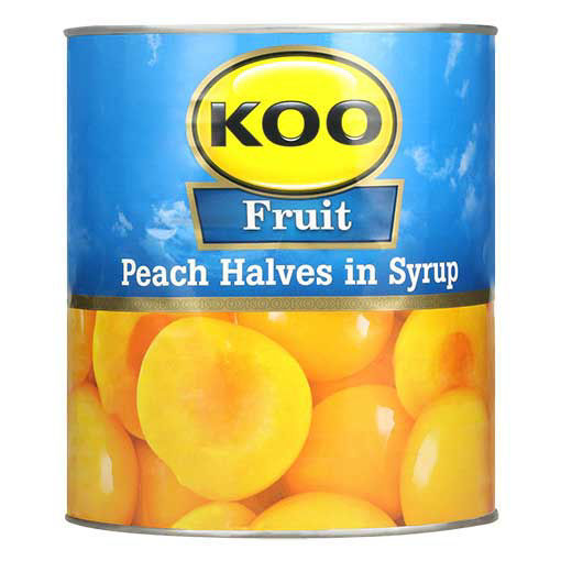 Koo Fruit Peach Halves 1 x 3Kg