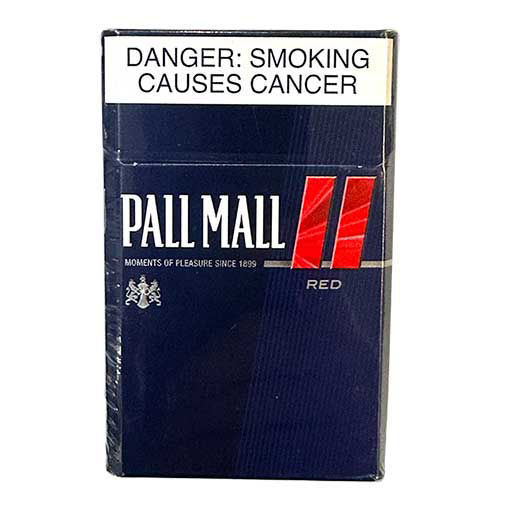 Pall Mall Cigarettes Red 10 x 20`s