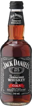 jack daniels + cola 330ml