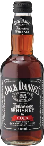 jack daniels + cola 330ml