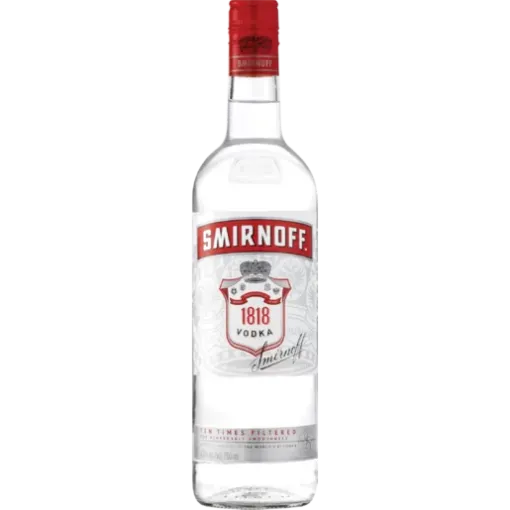 Smirnoff 1818 Vodka Bottle 750m