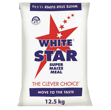 Picture of WHITE STAR Super Maize Meal Poly 12.5Kg