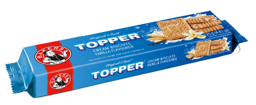 Picture of Bakers Bisc Topper Vanilla 125G x 12