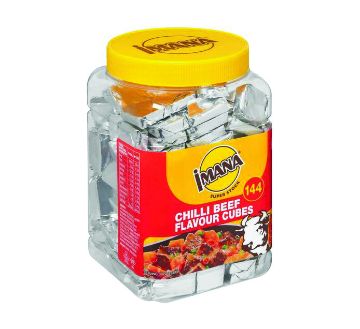 Picture of IMANA Stock Cubes Jar Chilli Beef