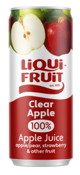 Picture of Liquifruit Juice Can Clear Apple 300Ml