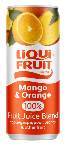 Picture of Liquifruit Juice Can Mango & Orange 300Ml