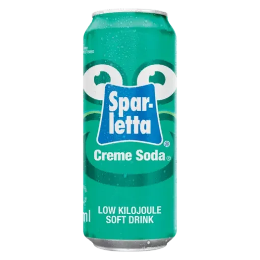 Picture of Csd Sparletta Can Slim Creme Soda 300Ml