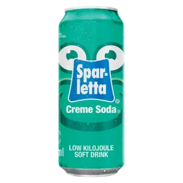 Picture of Csd Sparletta Can Slim Creme Soda 300Ml x 6