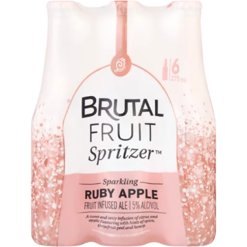 Picture of BRUTAL FRUIT Sparkling NRB Ruby Apple Spritzer 275Ml x 6