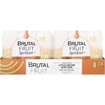 Picture of BRUTAL FRUIT Sparkling Can Litchi Seche 500Ml x 24