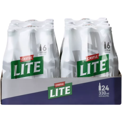Picture of CASTLE LITE Beer Nrb 330Ml x 24